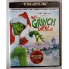 O Grinch 4k Uhd Blu Ray (lacrado Dub/leg) Jim Carrey Foto mini 1