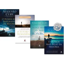 O Homem Mais Inteligente Da História: O Homem Mais Inteligente Da História, De Cury, Augusto. Série Romance Augusto Cury, Vol. 4. Editora Gmt Editores Ltda., Capa Mole, Edição 1 Em Português, 2016 Foto  mini 1