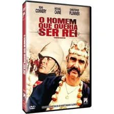 O Homem Que Queria Ser Rei - Dvd - Sean Connery - Michael Caine - John Huston Foto  mini 1