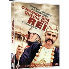 O Homem Que Queria Ser Rei - Dvd - Sean Connery - Michael Caine - John Huston Foto mini 4