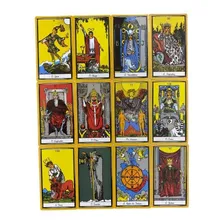 O Legitimo Taro Waite 78 Cartas Plastificado Com Manual Foto  mini 1