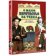 O Maior Espetáculo Da Terra - Dvd - Charlton Heston - Novo Foto mini 1