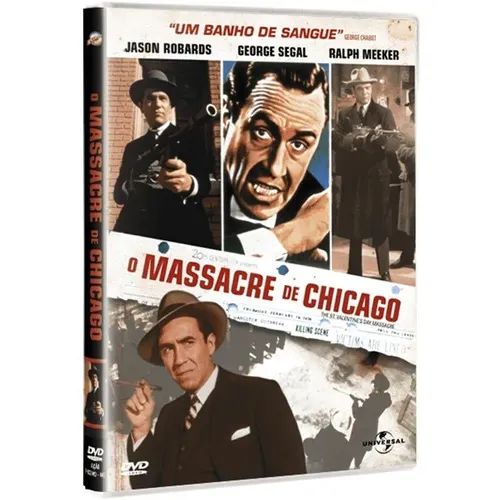 O Massacre De Chicago - DVD - Jason Robards - George Segal Foto 1