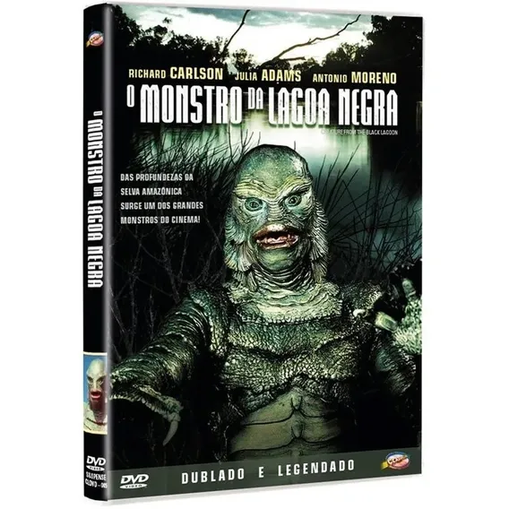 O Monstro Da Lagoa Negra - Dvd - Richard Carlson Foto 1