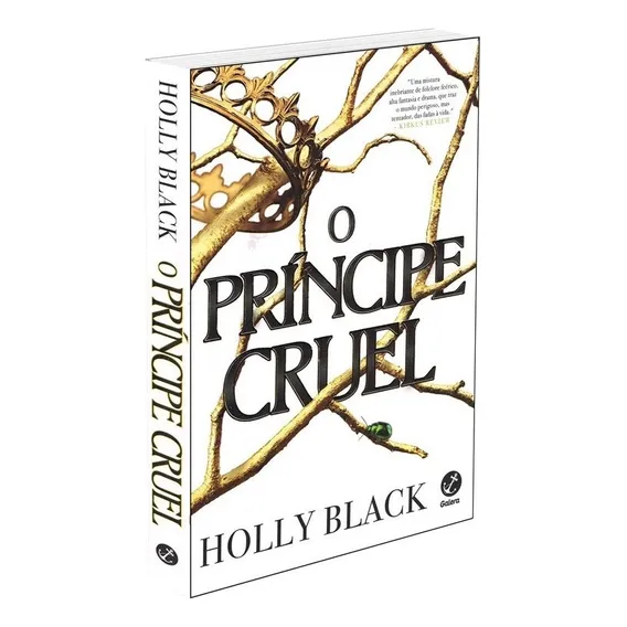 O príncipe cruel (Vol. 1 O Povo do Ar), de Black, Holly. O povo do Ar (1), vol. 1. Editorial Editora Record Ltda., capa mole em português, 2018 Foto 1