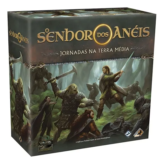 O Senhor Dos Anéis: Jornada Na Terra Média - Board Game Foto 1