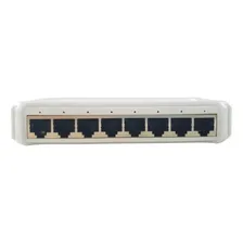 O Switch PoE Reverso Plus 3 portas PoE 1 Reverso 2Flex 2F-N1008PLUS Foto mini  3