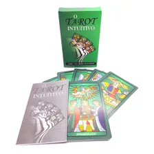O Tar么 Intuitivo 22 Cartas Com Porta Tar么 Madeira M铆stica Foto mini 2