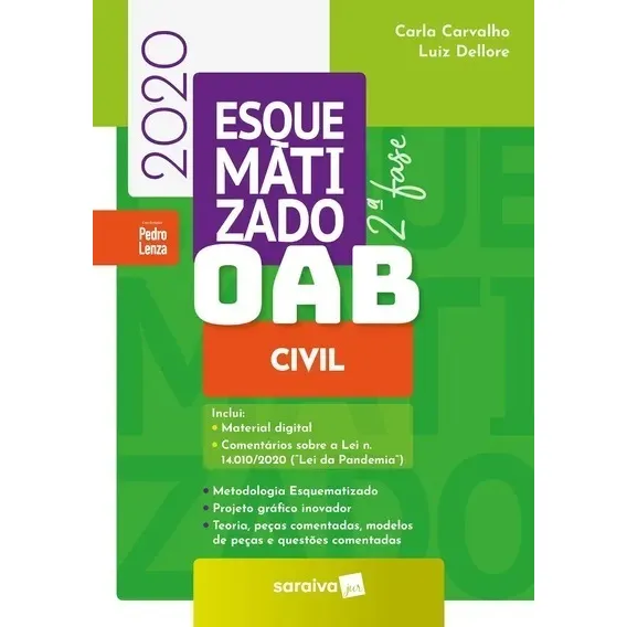 Oab Esquematizado 2a Fase - Civil - 2020 Foto 1