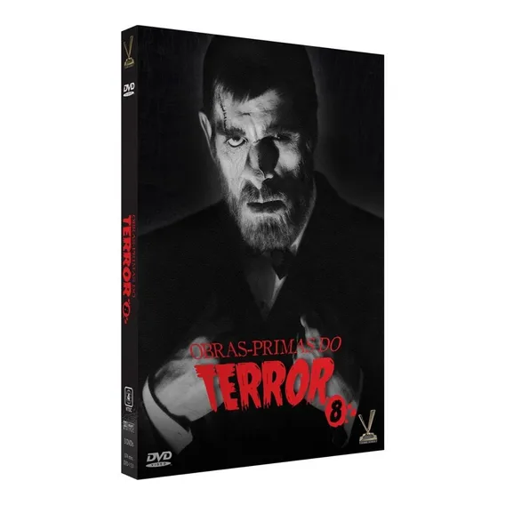 Obras-primas Do Terror 8 - Box Com 3 Dvds - 6 Filmes - Cards Foto 1