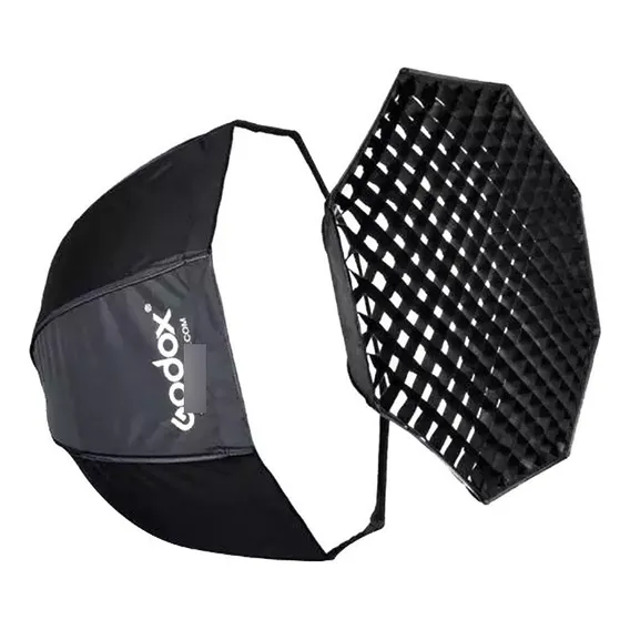 Octabox Softbox Godox 120cm Universal Com Grid Foto 1