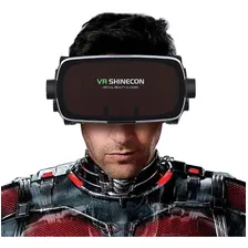 Óculos 3d Realidade Virtual Vr Shinecon 9.0 Com Controle Foto mini 1