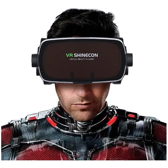 Óculos 3d Realidade Virtual Vr Shinecon 9.0 Com Controle Foto 1