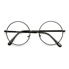 Ćculos Armação Redonda Modelo Harry Potter Com Lente Cor Preto Foto mini 1