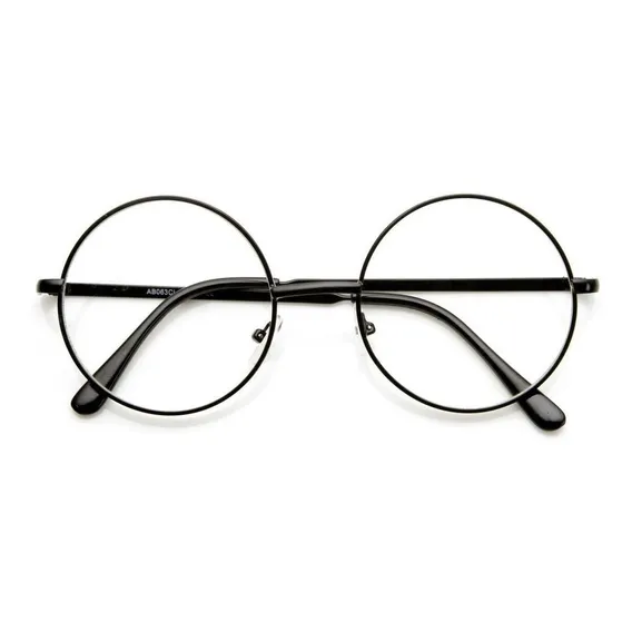 Ćculos Armação Redonda Modelo Harry Potter Com Lente Cor Preto Foto 1