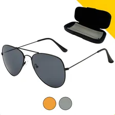 Oculos Aviador Escuro Feminino Masculino Bonito Estilo Foto mini 1
