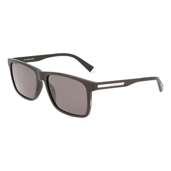 Óculos Calvin Klein Jeans Masculino Preto Fosco Cinza Ckj21 Foto 1