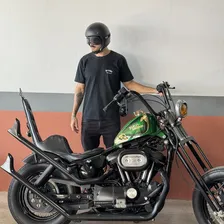 Óculos Capacete Aberto Moto Proteção Redondo Retro Vintage Armação Preto Lente Fumé Foto  mini 1