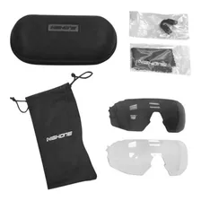 Óculos Ciclismo High One Mark Com 3 Lentes Preto C/ Nota Foto mini  2