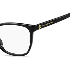 Óculos De Grau Marc Jacobs Marc 557 807 53 Cor Preto Foto mini 3