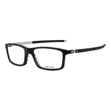 Óculos De Grau Oakley Pitchman Satin Black Lente 5,5 Cm Foto mini 1