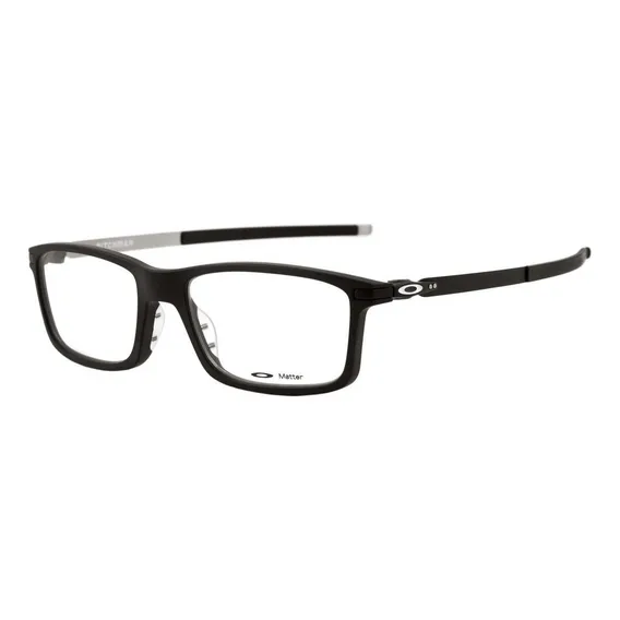 Óculos De Grau Oakley Pitchman Satin Black Lente 5,5 Cm Foto 1