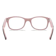 Óculos De Grau Preto C/ Rosa Infantil Ray-ban Ry1528 3580 Cor Preto E Rosa Foto mini 4