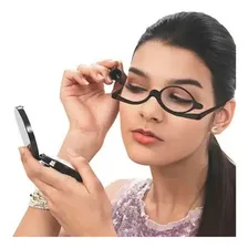 Oculos De Maquiagem Lente Unica Rotacao 180° Azul Modelo Pr Foto mini 2