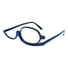 Oculos De Maquiagem Lente Unica Rotacao 180° Azul Modelo Pr Foto mini 1