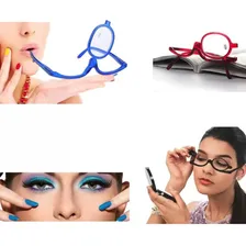 Oculos De Maquiagem Lente Unica Rotacao 180° Azul Modelo Pr Foto mini 4