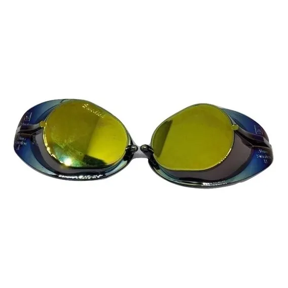 Ćculos De Natação Malmstem Proteção Uv Anti Fog Cor Espelhado Dourado Foto 1