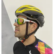 Óculos De Sol Ciclista Esporte Ciclismo Esportivo Espelhado Foto mini 4