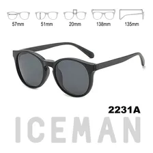 Óculos De Sol Clip On Magnético Polarizado Iceman Tr-2231a Foto mini 4