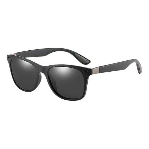 Óculos De Sol Esportivo Lentes Polarizadas E Proteção Uv400 Cor Preto Foto 1