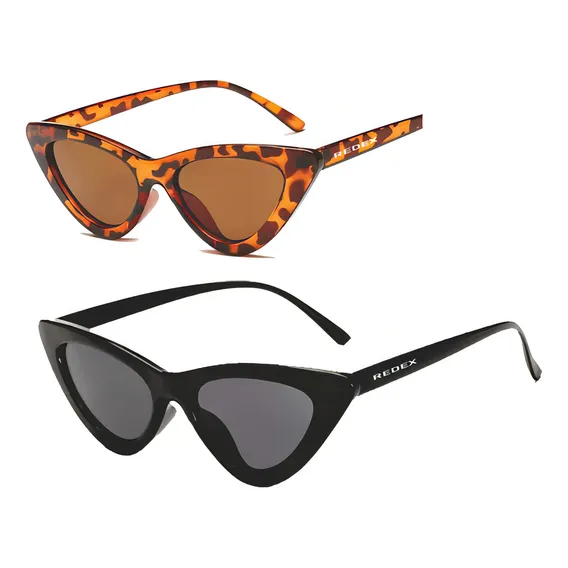 Óculos De Sol Gatinho Retro Kit Com 2 Óculos Foto 1