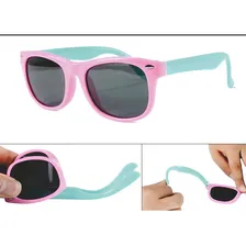 Ă“culos De Sol Infantil FlexĂvel Polarizado Rosa Foto mini 2