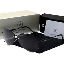 Óculos De Sol Mercedes-benz Alta Qualidade Uv400 Cor Preto Foto mini 1