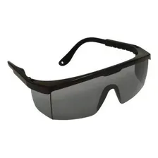 Oculos De Sol Proteção Segurança Fume Escuro Preto Epi Foto mini 1