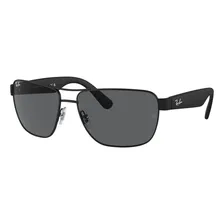 Óculos De Sol Ray-ban 0rb3745l Masculino Retangular Preto Foto  mini 1