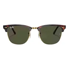 Óculos De Sol Ray-ban Clubmaster Tartaruga 0rb3016 W0366 51 Foto mini 1