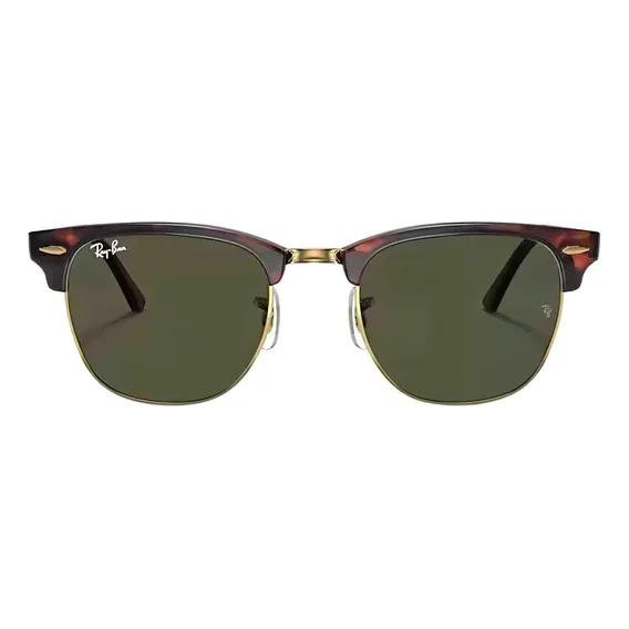 Óculos De Sol Ray-ban Clubmaster Tartaruga 0rb3016 W0366 51 Foto 1