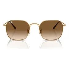 Óculos de sol Ray-ban Jim Rb3694 001/51 55 Dourado Arista Ray-ban Gold Lente Marrom Claro Degrade Foto mini 2