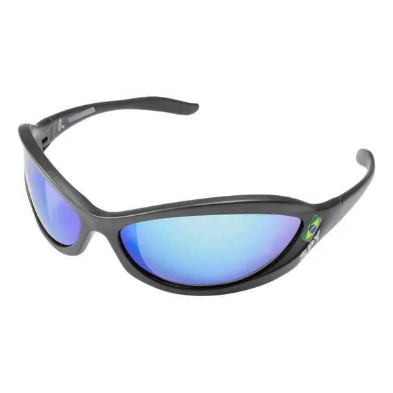 Óculos De Sol Spy 42 - Crato Preto Lente Azul Foto 1