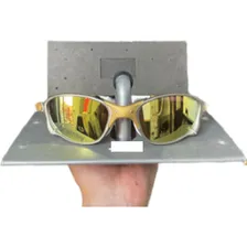 Óculos Double X Metal Lentes 24k Polarizadas Haste Dourado-escuro Foto mini 1