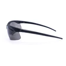 Óculos Escuro Bike Evolution Esportivo Segurança Ciclismo Armação Preto Lente Preto Foto mini  3
