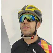 Óculos Esporte Bike Ciclismo Espelhado + Modelo Transparente Cor Transparente e Espelhada Foto mini 3