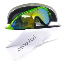Óculos Esporte Bike Ciclismo Espelhado + Modelo Transparente Cor Transparente e Espelhada Foto mini 4