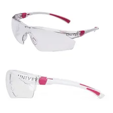 Óculos Esportivo Univet Transparente Noturno Rosa Feminino Foto  mini 1