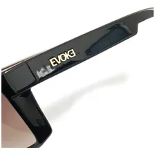 Óculos Evoke Shift W01 Black Shine Wood Brown Gold Black Sh Foto mini 4