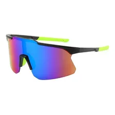 Óculos Feminino Masculino Beach Tennis Bike Proteção Uv 400 Lente Verde Foto mini 2
